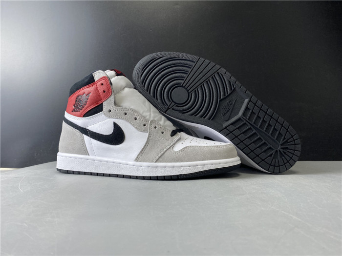 jordan 1 retro high light smoke grey - 555088-126