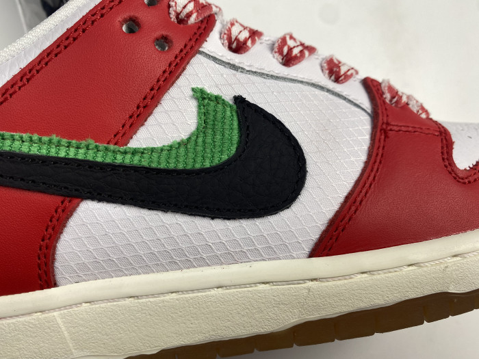 frame skate x nike sb dunk low "habibi" ct2550-600