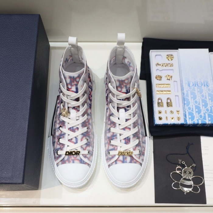 dr b23 high-top sneakers