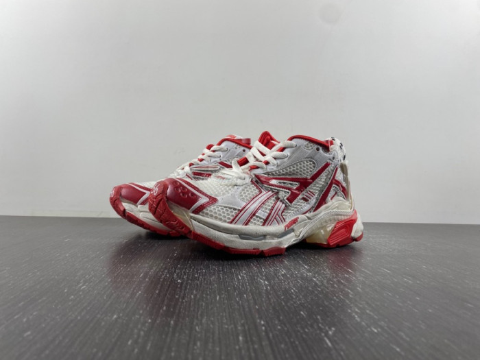 Ba*len*cia*ga runner white red 677402w3rb29060