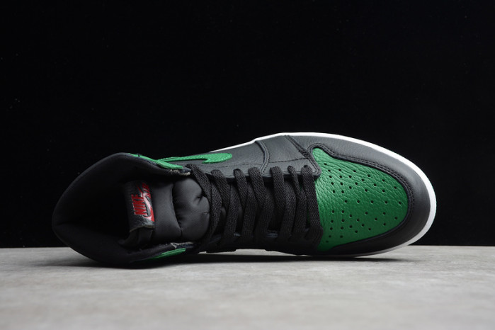 jordan 1 retro high pine green black - 555088-030